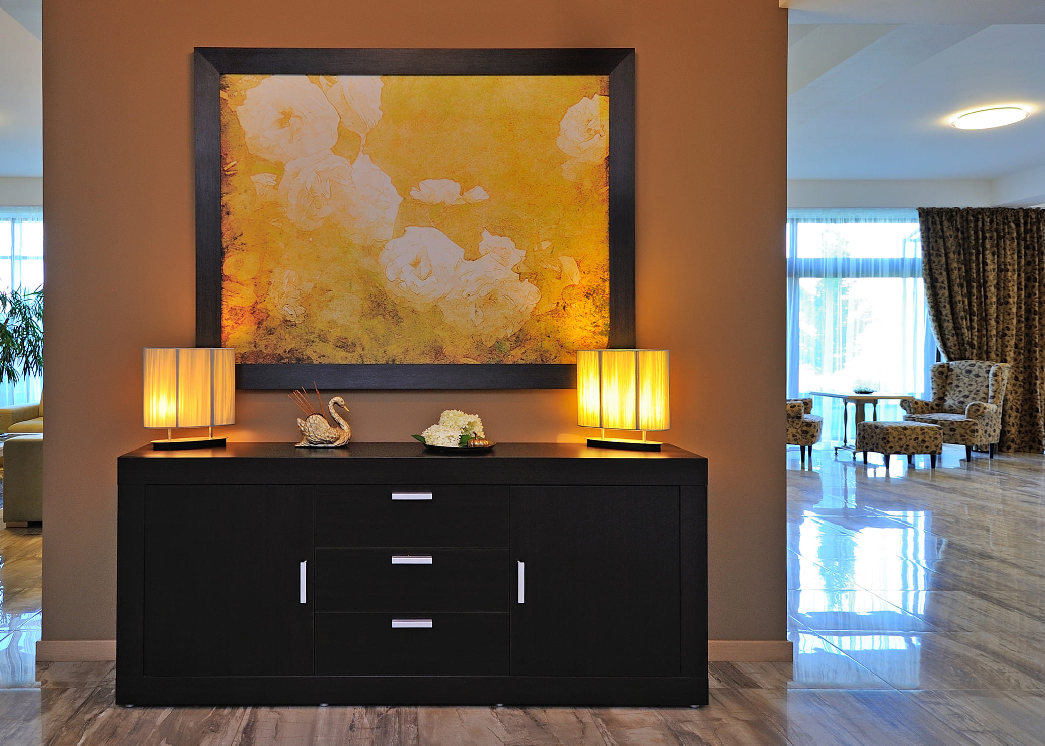 Вид из окна